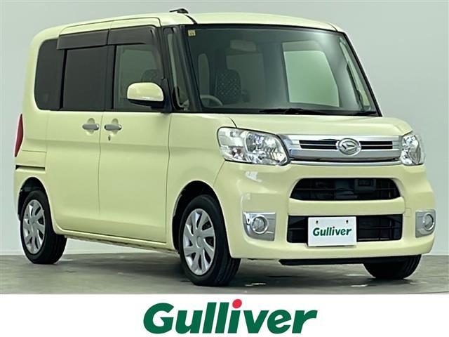 タント(ダイハツ) Ｘターボ　ＳＡ　純正ＳＤナビ　ＥＴＣ　バックカメラ　両側パワースライドドア　アイドリングストップ　衝突被害軽減システム　スタッドレスタイヤ積み込み　純正ミッキーマウスシートカバー・フロアマット　オートライト　ＡＢＳ 中古車画像