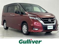 セレナ ハイウェイスター 4WD 純正ナビ クルーズコントロール LEDライト バックカメラ オートライト フルセグTV BT フォグライト ダブルエアコン 純正15インチアルミ プッシュスタート スマートキー 中古車画像