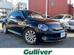 ザ・ビートル デザイン クルーズコントロール Bluetooth スペアキー スマートキー ETC 電動格納ミラー 純正SDナビ フルセグTV モード付AT 純正SDナビ 純正フロアマット純正アルミホイール 横滑り防止 中古車画像