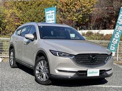 CX-8 25T エクスクルーシブモード 1オーナー禁煙車 茶革シート エアシート&シートヒーター BOSEサウンド 純正ナビTV 360度カメラ 前後ドラレコ パワーバックドア クリアランスソナー 純正19インチAW LEDヘッドライト 中古車画像