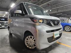 ルークス S 禁煙車 バックカメラ 衝突被害軽減ブレーキ レーンキープ 標識認識機能 オートライト 純正ナビ フルセグTV ビルトインETC ステアリングスイッチ ベンチシート リモコンキー 中古車画像