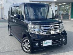 N-BOXカスタム G・Lパッケージ ☆プッシュスタート ☆スマートキー×2 ☆ETC ☆ドライブレコーダー前方 ☆バックカメラ ☆純正ナビ ☆純正アルミホイール ☆片側パワースライドドア ☆サンシェード ☆取扱説明書 ☆保証書 中古車画像