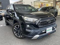 RAV4 アドベンチャー 純正ナビ・Bluetooth・ETC・AM/FM・APPS・TV(フルセグ)・SmartDeviceLink・DISC・Wi-Fi・プリクラッシュ・レーン逸脱警報システム 中古車画像