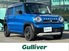 ハスラー タフワイルド 社外メモリナビ CD/DVD/ワンセグ LEDヘッドライト ハーフレザーシート DNシートヒーター アイドリングストップ スマートキー 社外ドラレコ 横滑り防止装置 レーンキープアシスト 中古車画像