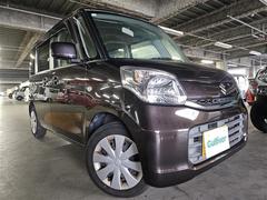 スペーシア G 禁煙車 バックカメラ 社外ナビ ワンセグテレビ オートエアコン ベンチシート フルフラットシート 運転席シートヒーター スマートキー プッシュエンジンスタート 中古車画像