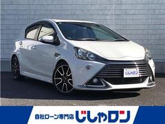 アクア G G’s 禁煙車/カーナビ/スマートキー/プッシュスタート/バックカメラ/ETC/シートヒーター/オートライト/電格ミラー/パワーウインドウ/防眩ミラー/ステアリングリモコン 中古車画像