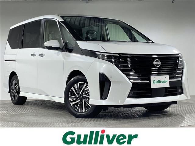 セレナ(日産) ｅ−パワー　ハイウェイスターＶ　純正１２．３型ＤＡ　ナビ　マルチビューモニター　純正フリップダウンモニター　３６０度セーフティアシスト　プロパイロット　両側電動　インテリジェントアラウンドビュー／ルームミラー／パーキングアシスト 中古車画像
