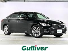 スカイライン 200GT-tタイプP 禁煙 純正ナビ アラウンドビューモニター エマージェンシーブレーキ BSW レーダークルーズコントロール コーナーセンサー パワーシート シートヒータ レザーシート ETC LEDライト フォグランプ 中古車画像