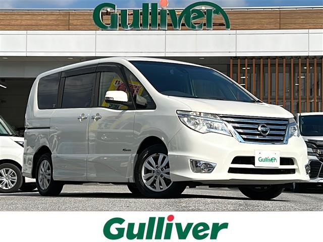 セレナ(日産) ハイウェイスター　Ｓエディション　内地仕入　禁煙車　純正オプションナビ　フルセグＴＶ　Ｂｌｕｅｔｏｏｔｈ　ＤＶＤ　ＣＤ　ＤＶＤ　バックカメラ　ＥＴＣ　片側パワースライドドア　スマートキー　プッシュスタート　フォグライト 中古車画像
