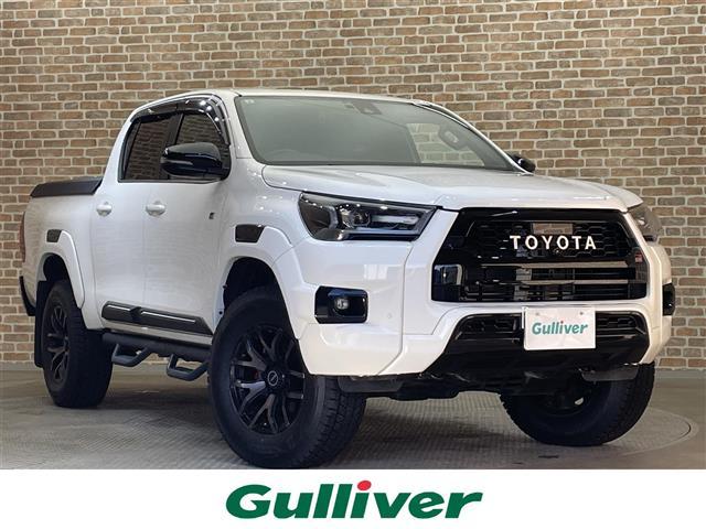 ハイラックス(トヨタ) Ｚ　ＧＲスポーツ　パノラミックビューモニター　ハードトノカバー　ＢＡＴＴＬＥＺリフトアップスプリング（Ｆ）　ＲＡＹＳチームデイトナ　リヤデフロック　オートＬＳＤ　レーダークルーズコントロール　クリアランスソナー 中古車画像