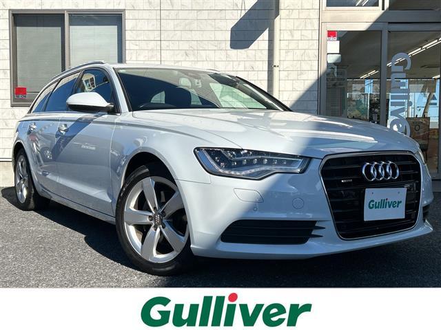 Ａ６アバント(アウディ) ２．８ＦＳＩクワトロ　ワンオーナー　ＥＴＣ　ルーフレール　ＬＥＤライト　ステアリングスイッチ　パワーシート（Ｄ／Ｎ）　プレミアムサウンド（ＢＯＳＥ）　プッシュスタート　純正フロア　オートライト　パーキングセンサー　ＴＲＣ 中古車画像