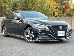 クラウンハイブリッド RSアドバンス ワンオーナー、メーカーナビ(フルセグ、CD、DVD、AM、FM、BT)、プッシュスタート、電格ウィンカーミラー、BSM、レーダークルーズコントロール、ステアリングリモコン、パドルシフト 中古車画像