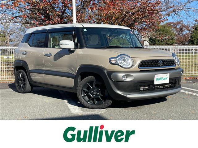 クロスビー(スズキ) ハイブリッドＭＺ　１オーナー　デュアルセンサーブレーキサポート　純正ナビ　地デジ　全方位カメラ　白革調シートカバー　シートヒーター　リアセンサー　オートライト　ステアリングスイッチ　パドルシフト　ＥＴＣ２．０ 中古車画像