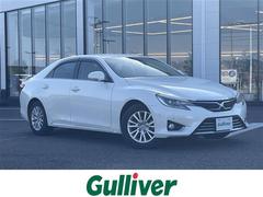 マークX プレミアム Four 4WD 純正HDDナビ(Bluetooth/DTV/FM/AM) ワンオーナー バックカメラ ハーフレザー D/Nパワーシート 前後コーナーセンサー D/Nシートヒーター LEDヘッドライト ETC 中古車画像