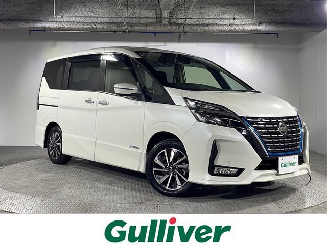 沖縄県の中古車ならセレナ ｅ－パワー　ハイウェイスターＶ　禁煙車　県外仕入れ　１０インチ純正ナビ【ＣＤ／ＤＶＤ／フルセグＴＶ／ＢＴ】　プロパイロット　ＥＴＣ　全方位カメラ　後席フリップダウンモニター　前方ドライブレコーダー　　両側パワースライドドア
