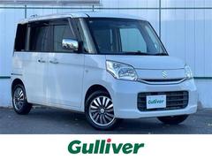 スペーシア X 純正ナビ バックカメラ フルセグTV ETC レーンキープアシスト 衝突被害軽減ブレーキ 横滑り防止装置 キセノンヘッドライト 片側パワースライドドア スマートキー アイドリングストップ 中古車画像