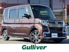 タント カスタムRS トップエディションSAII 両側パワースライドドア Bカメラ 純ナビ 衝突軽減 フルセグ BT 社ETC アイドリング LEDヘッドライト 純正アルミホイール Aライト Pスタート スマートキー コーナーセンサー フォグランプ 中古車画像