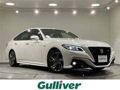 クラウンハイブリッド RS 純正8インチナビ 衝突軽減ブレーキ レーダークルーズコントロール クリアランスソナー レーンキープアシスト ハンドルヒーター シートーヒーター AC100V ドライブレコーダー ビルトインETC 中古車画像