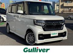N-BOXカスタム EXターボ ワンオーナー ホンダセンシング ACC/LKA 純正9型ナビ フルセグTV Bluetooth/CarPlay バックカメラ 両側電動スライド 前後ドラレコ シートヒーター 前席セパレート LED 中古車画像