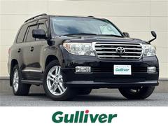 ランドクルーザー AX Gセレクション 純正ナビ(AM/FM/MD/CD/DVD/カラオケ/アナログTV)/バックカメラ/クルーズコントロール/ETC/レザーシート/1&2列目シートヒーター/パワーシート/W(後席)エアコン/ルーフレール 中古車画像