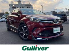 C-HR G SDナビ Bluetooth フルセグTV バックカメラ BSM モデリスタフルエアロ 前後ドライブレコーダー 前後コーナーセンサー ETC CDチェンジャー 純正アルミホイール 純正フロアマット 中古車画像