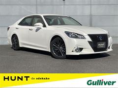 クラウン アスリートS 純正ナビ フルセグTV CD/DVD/Bluetooth バックカメラ ETC ステアリングスイッチ レーダークルーズコントロール 純正LEDヘッドライト オートライト フォグランプ 純AW 純マット 中古車画像