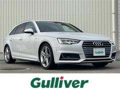 A4 2.0TFSIスポーツ Sラインパッケージ アラウンドビューモニター/メーカーナビ/フルセグTV/Bluetooth/DVD再生/ビルトインETC2.0/パワーバックドア/パワーシート/シートヒーター/ルーフレール/LEDオートライト 中古車画像