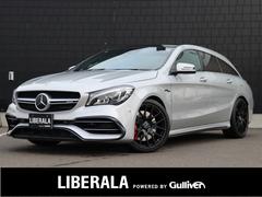 CLAクラス シューティングブレーク CLA45 4マチック シューティングブレーク 純正ナビ【BT/フルセグTV/CD/DVD】パノラミックスライディングルーフ 社外19インチAW レッドキャリパー アダプティブクルーズコントロール パドルシフト パワーテールゲート バックカメラ 中古車画像