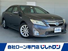 カムリ ハイブリッド Gパッケージ 本土仕入プッシュスタート ナビ バックカメラ Bluetooth接続 ETC ドライブレコーダー クルーズコントロール 横滑り防止装置 盗難防止装置 純正フロアマット パワーシート カーテンエアバック 中古車画像