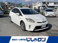 プリウス S プッシュスタート純正ナビ(NSZT-W61G)BT・CD・DVD・AUXバックカメラ ステアリングスイッチ ETC オートライト フォグランプ 純正ドアバイザー 純正フロアマット 中古車画像