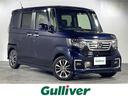ホンダ Ｎ－ＢＯＸカスタム Ｌ　禁煙車　純正ナビ　フルセグＴＶ　...
