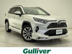 RAV4 G Zパッケージ Tコネクトナビ BT TV カープレイ モデリスタエアロ トヨタセーフティセンス 衝突軽減ブレーキ クリアランスソナー BSM 全方位カメラ 合皮レザーシート デジタルインナーミラー ドラレコ ETC 中古車画像