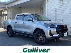 ハイラックス Z 1オーナー 純正ナビ Bカメラ プリクラッシュ レーンキープ ダウンヒルアシスト パーキングセンサー アイスト レーダークルコン パワーヒーター ETC 荷台カバー オートライト ISOFIX 中古車画像