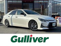 マークX GRMN パワーステアリング・ドライブレコーダー・ETC・バックカメラ・エアロバーツ(サイド)・マニュアル車・スポーツモードスイッチ・横すべり防止装置・純正フロアマット・純正GRホワイトキャリパー・寒冷地仕様 中古車画像