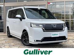 ステップワゴン e:HEVスパーダ 純正ナビ・両側パワスラ・後席モニター・衝突軽減・レーンキープ・追従クルコン・BSM・コーナーセンサー前後・バックカメラ・パワーバックドア・ハーフレザーシート・シートヒーターD/N席・パドルシフト 中古車画像