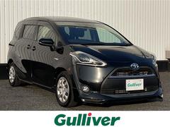 シエンタ ハイブリッドG クエロ TRDエアロ/純正メモリナビ/フルセグTV/バックカメラ/ビルトインETC2.0/ハーフレザーシート/シートヒーター/両側パワースライドドア/衝突軽減ブレーキ/LEDヘッドライト/スマートキー 中古車画像