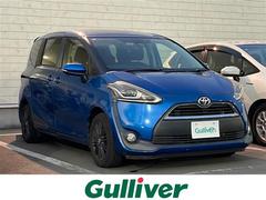 シエンタ G セーフティセンス 両側パワースライド 社外ナビ 地デジTV CD DVD Bluetooth LEDヘッドライト 社外15インチAW スマートキー ETC バックカメラ オートハイビーム レーンキープ 中古車画像