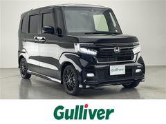 N-BOXカスタム Lターボ スタイル+ブラック 純正8型ナビ 純正12.8型後席モニター バックカメラ シートヒーター ハーフレザー 両側パワスラ 純正ドラレコ ETC 電動パーキング ホンダセンシング 衝突軽減 追従クルコン LEDライト 禁煙車 中古車画像