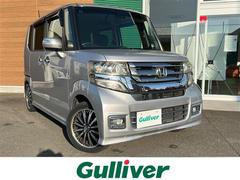 N-BOXカスタム G・ターボLパッケージ ワンオーナー 純正メモリナビ AM FM BT ワンセグ バックカメラ 両側パワースライドドア プッシュスタート スマートキー 純正フロアマット オートライト キセノンライト クルコン ハーフレザー 中古車画像