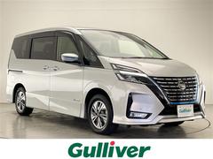 セレナ e-パワー ハイウェイスターV 禁煙 プロパイロット エマージェンシーブレーキ インテリジェントルームミラー 純正10インチSDナビ フルセグTV アラウンドビューモニター 両側パワースライドドア 純正ナビ一体型ドライブレコーダー 中古車画像