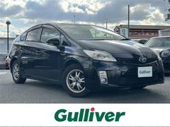 プリウス S /純正ナビNHZN-W59G/CD/DVD/BT/HDD/AUX/フルセグTV/プッシュスタート/オートライト/フォグ/オートリトラライト/ETC/ドアバイザー/バニティミラーライト付き 中古車画像