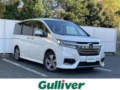 ステップワゴンスパーダ スパーダハイブリッド G ホンダセンシング 純正メモリナビ Bluetooth接続 フルセグTV レーダークルーズコントロール 衝突軽減ブレーキ バックモニター 横滑り防止機能 前後ドライブレコーダー ビルトインETC 両側電動スライドドア 中古車画像