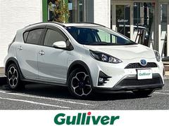 アクア クロスオーバー 1オーナー 9型ナビNSZT-Y66T バックカメラ ETC ドラレコ Bt フルセグ ハーフレザーシート レーンアシスト オートライト LEDライト 16インチAW コーナーセンサー 衝突被害軽減 中古車画像