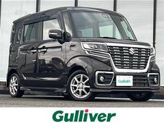 スペーシアカスタム ハイブリッドXSターボ 禁煙車/全方位カメラ/両側パワスラ/純ナビ/横滑り防止装置/コーナーセンサー/テレビキャンセラー/ヘッドアップディスプレイ/ステアリングスイッチ/ハーフレザー/シートヒーター/エンジンスターター 中古車画像