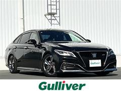 クラウンハイブリッド RSアドバンス 禁煙 メーカーナビ バックカメラ フルセグTV 前方ドラレコ ETC BSM ステアヒーター シートヒーター パワーシート ハーフレザー レーダークルーズコントロール レーンキープアシスト 中古車画像