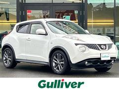 ジューク 15RX アーバンセレクション 純正ナビ CD DVD BT フルセグ バックカメラ オートライト 純正17インチアルミホイール ステアリングスイッチ アイドリングストップ スマートキー ETC ドライブレコーダー 純正フロアマット 中古車画像