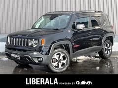 ジープ・レネゲード トレイルホーク 純正ナビ TV バックカメラ ETC ドラレコ ダウンヒルアシスト クルーズコントロール ブラインドスポットアシスト レーンキープアシスト 中古車画像