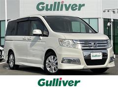 ステップワゴンスパーダ S ◇社外ディスプレイオーディオ・AM/FM/Bluetooth/Google Chrome/Prime Video◇前方ドライブレコーダー◇ビルトインETC◇両側パワースライドドア◇後席エアコ 中古車画像