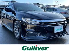 インサイト EX 無限フルエアロ/無限グリル/ハーフレザー/純正エンジンスターター/ギャザーズメモリナビ (AM/FM/CD/DVD/BT/HDMI)/フルセグTV/バックカメラ/衝突被害軽減ブレーキ 中古車画像