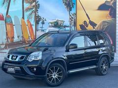 エクストレイル 20Xtt 切替4WD RAYSホイール リアスポイラー バンパーガード サイドモール 純正ナビ フルセグ DVD CD Bluetooth USB シートヒーター ETC クルコン フォグランプ オートライト 中古車画像